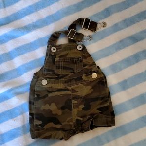 George camo Jean overalls